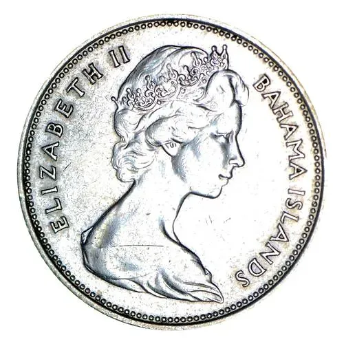 50 центов 1966 [Багамские Острова]