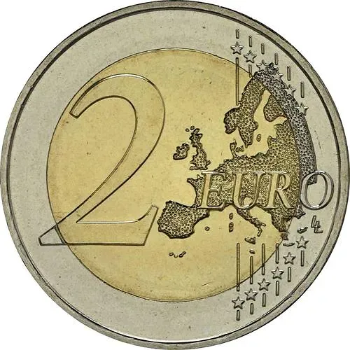 2 евро 2015, председательство Латвии [Латвия]