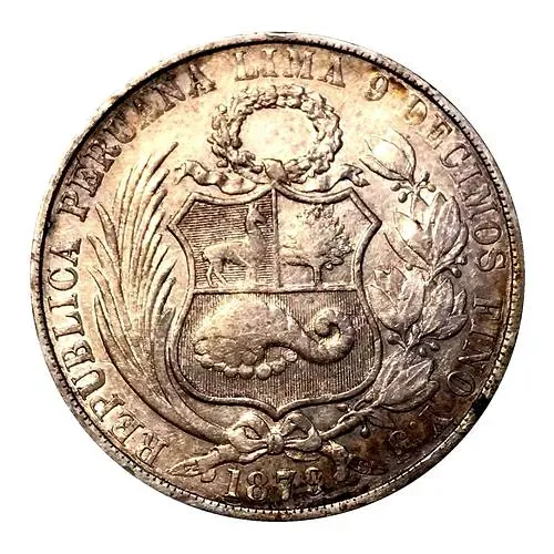 1 соль 1879 [Перу]