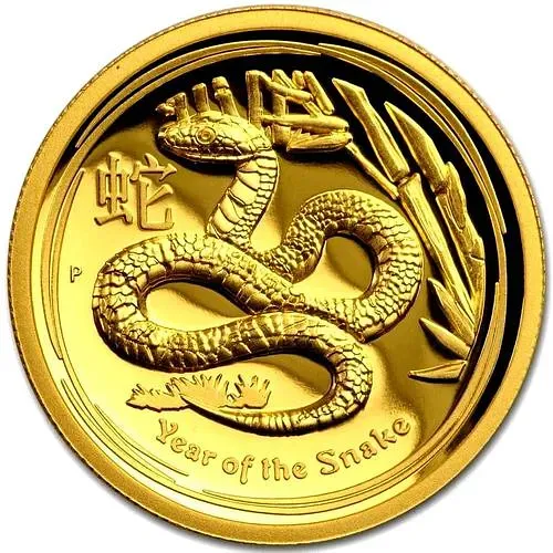 100 долларов 2013, P, год змеи [Австралия]