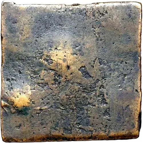 гривна 1726, медная плата «ЕКАТЕРIНЬБУРХЬ»