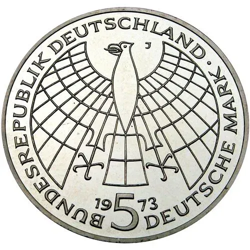 5 марок 1973, Коперник [Германия / ФРГ]