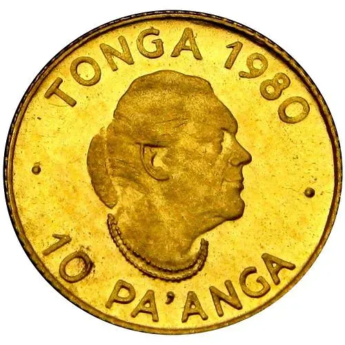 10 паанга 1980, ФАО [Тонга]