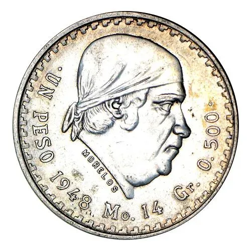 1 песо 1948 [Мексика]