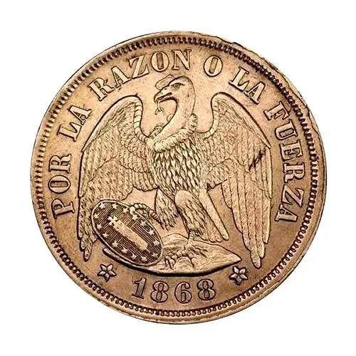 1 песо 1868 [Чили]