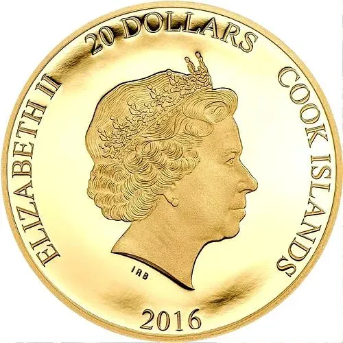 20 долларов 2016, Brexit Острова Кука [Острова Кука] Proof