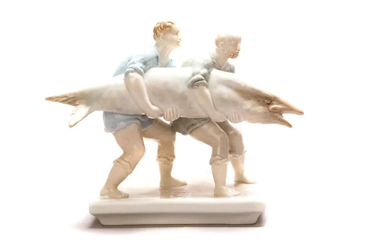 Счастливые рыбаки