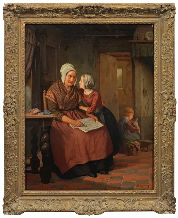 "Тайное влечение: активный второй половины XIX века французский художник Ш. Дорьяк"