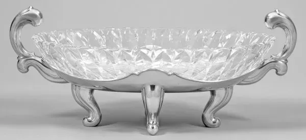 Серебряный жардиньер